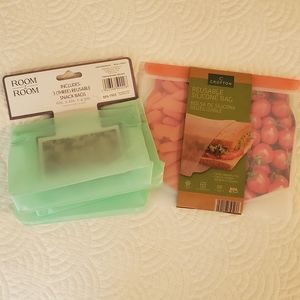 Reusable Silicone "Ziploc" Bags